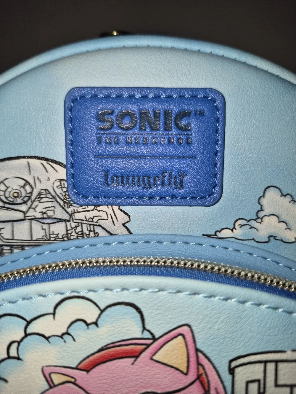 Loungefly Sonic The Hedgehog Sonic and Friends Mini Backpack NEW
